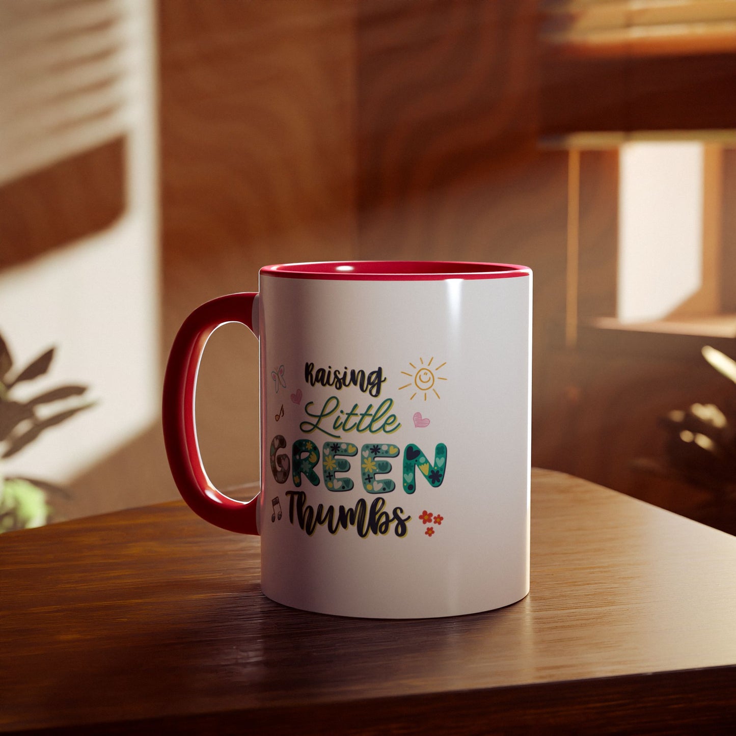 Raising Little Green Thumbs - Accent Mugs, 11oz