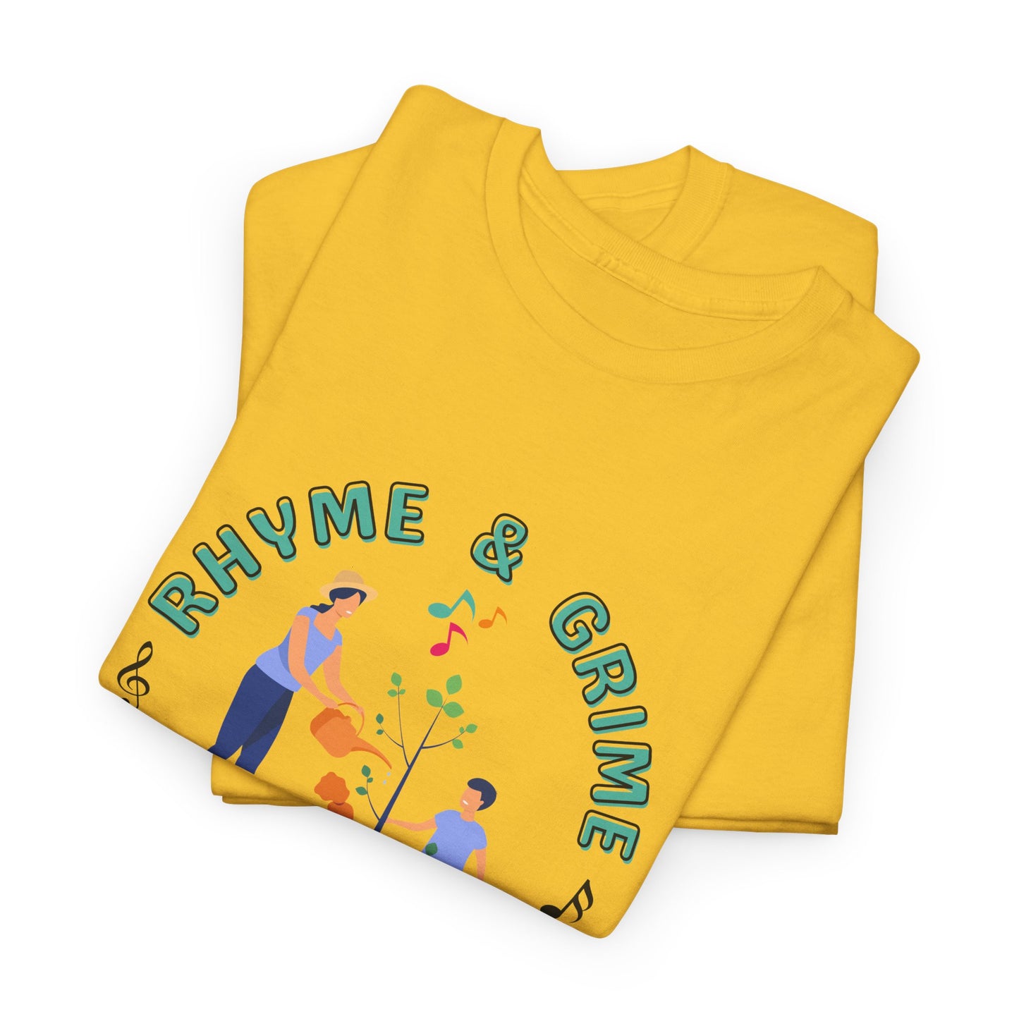 Rhyme and Grime is My Kind'a Time - Unisex Heavy Cotton Tee (Canada Printer)