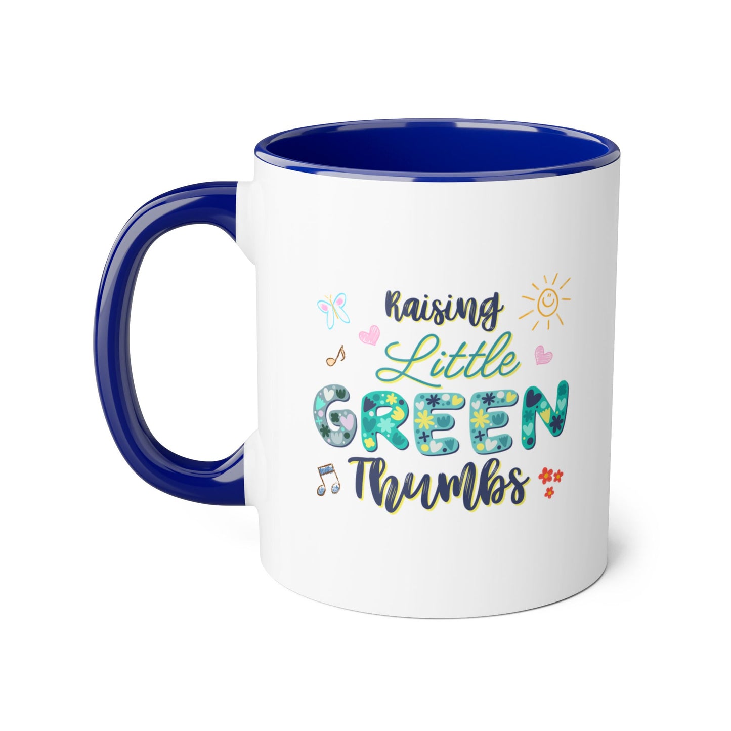 Raising Little Green Thumbs - Accent Mugs, 11oz