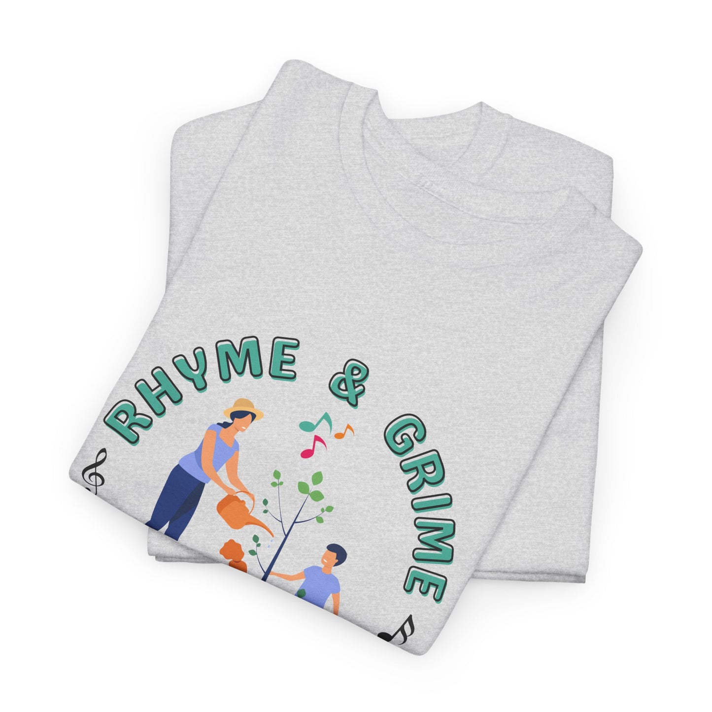 Rhyme and Grime is My Kind'a Time - Unisex Heavy Cotton Tee (Canada Printer)
