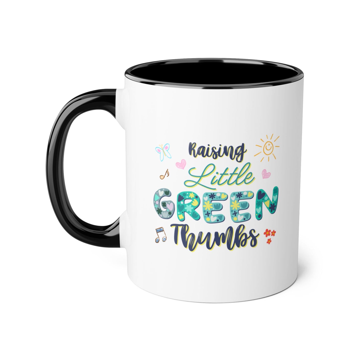 Raising Little Green Thumbs - Accent Mugs, 11oz