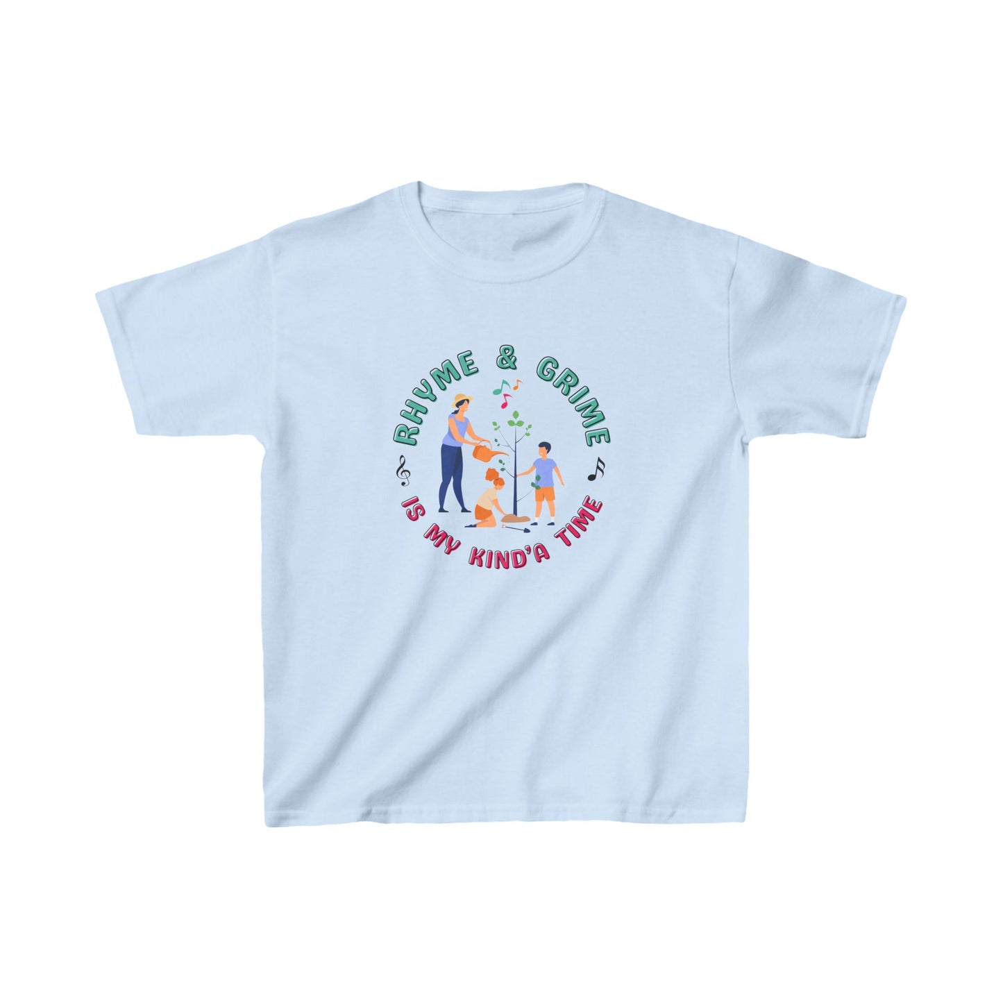 Rhyme and Grime is My Kind'a Time - Nature - Kids Heavy Cotton™ Tee (Canada Printer)