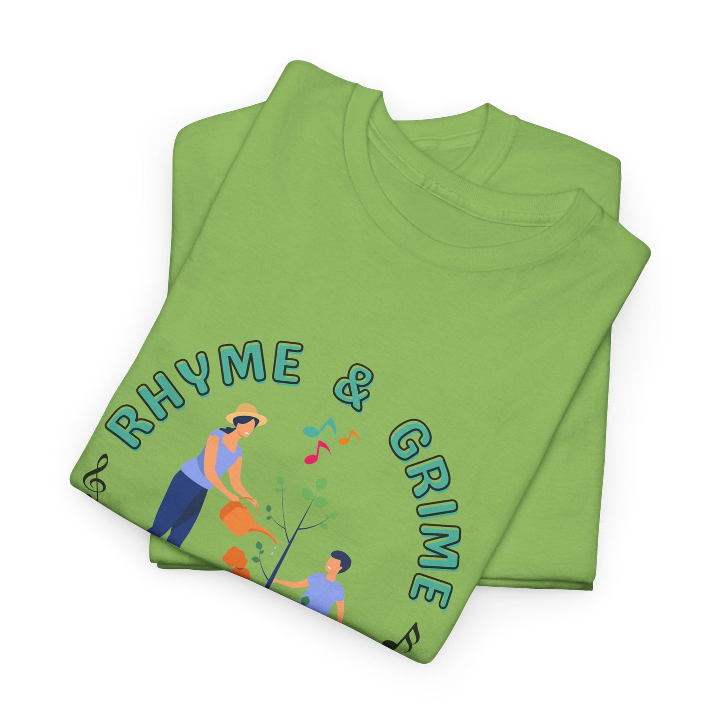 Rhyme and Grime is My Kind'a Time - Unisex Heavy Cotton Tee (Canada Printer)