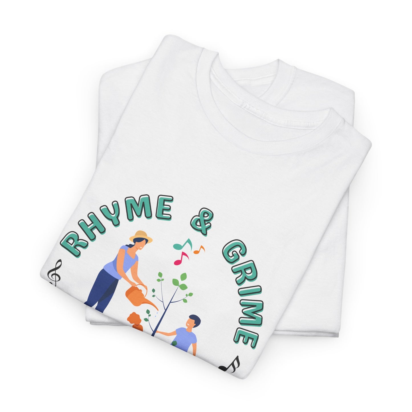 Rhyme and Grime is My Kind'a Time - Unisex Heavy Cotton Tee (Canada Printer)