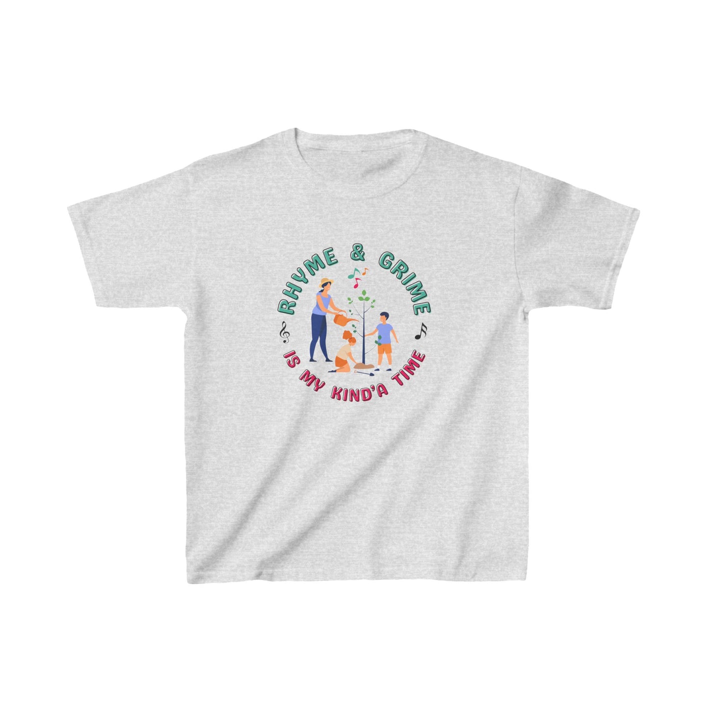 Rhyme and Grime is My Kind'a Time - Nature - Kids Heavy Cotton™ Tee (Canada Printer)