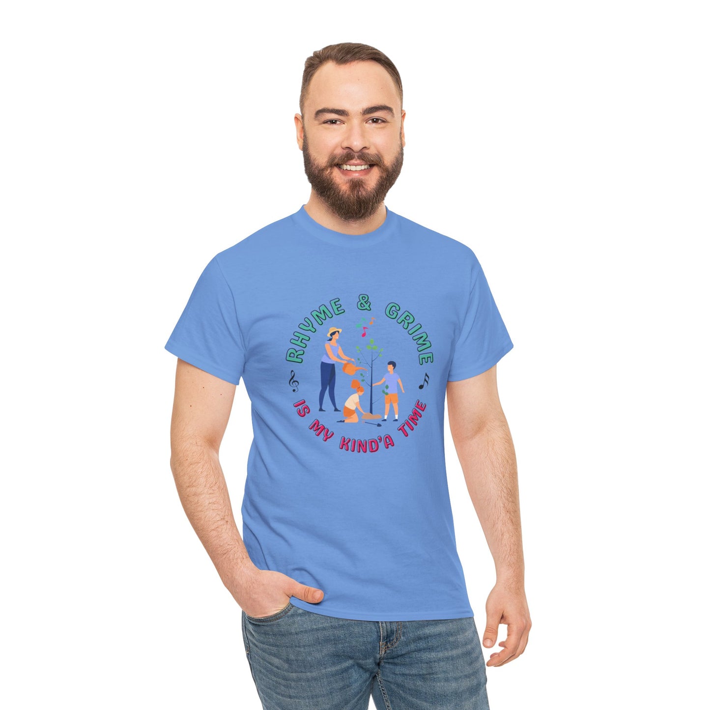Rhyme and Grime is My Kind'a Time - Unisex Heavy Cotton Tee (Canada Printer)