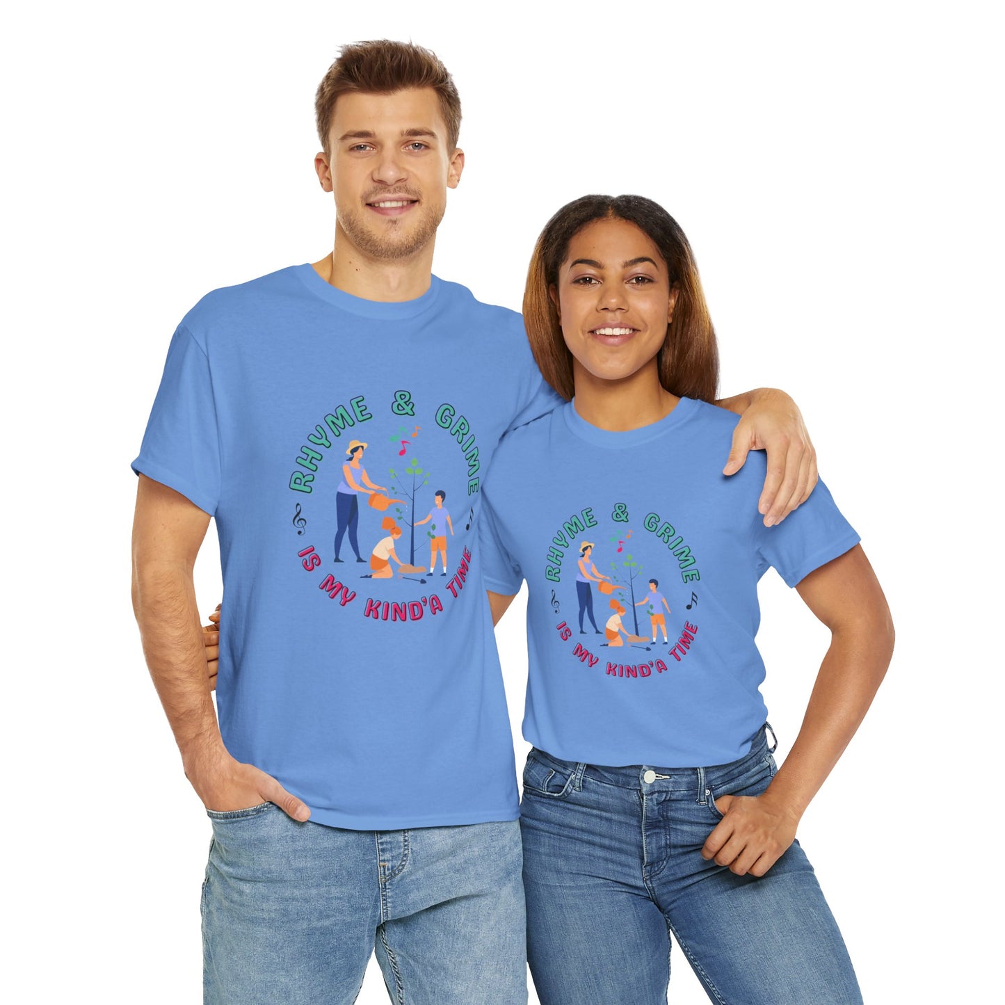 Rhyme and Grime is My Kind'a Time - Unisex Heavy Cotton Tee (Canada Printer)