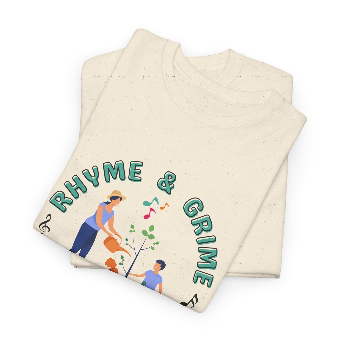 Rhyme and Grime is My Kind'a Time - Unisex Heavy Cotton Tee (Canada Printer)