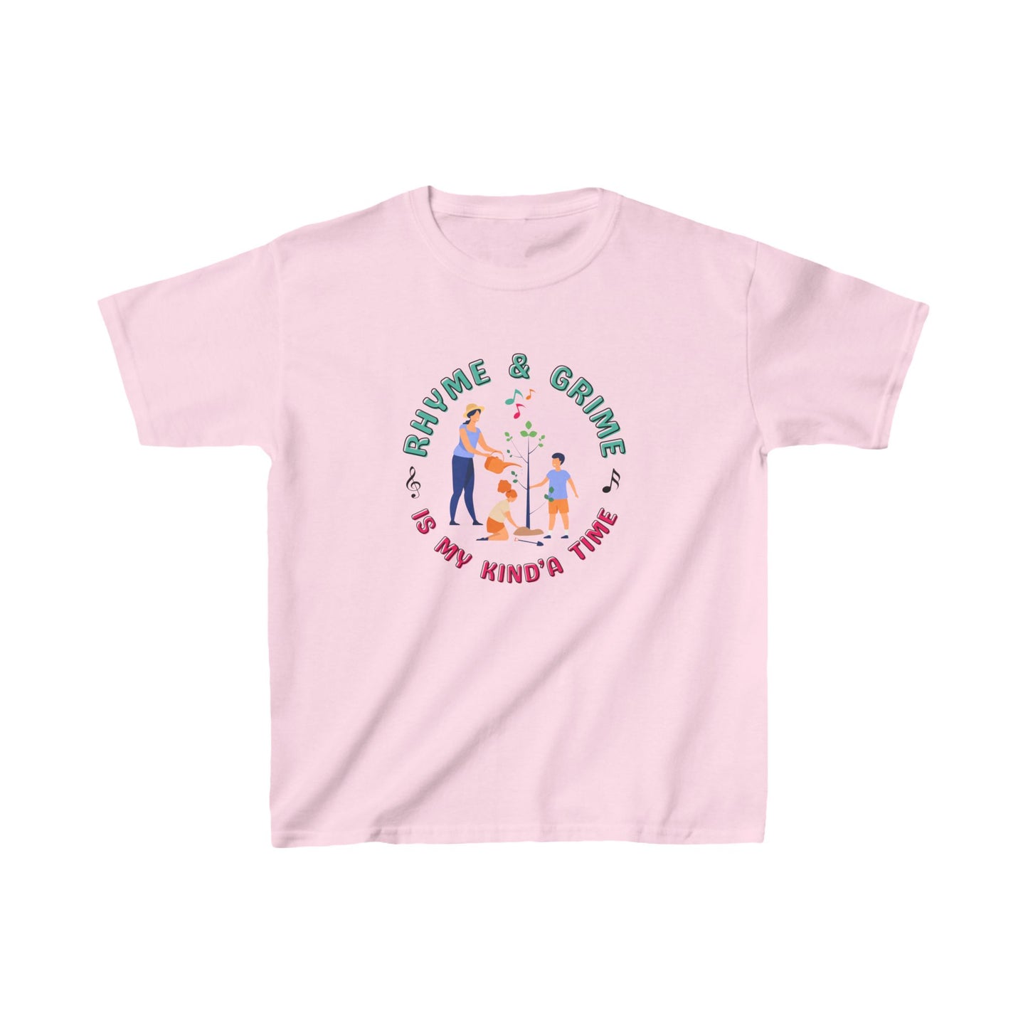 Rhyme and Grime is My Kind'a Time - Nature - Kids Heavy Cotton™ Tee (Canada Printer)