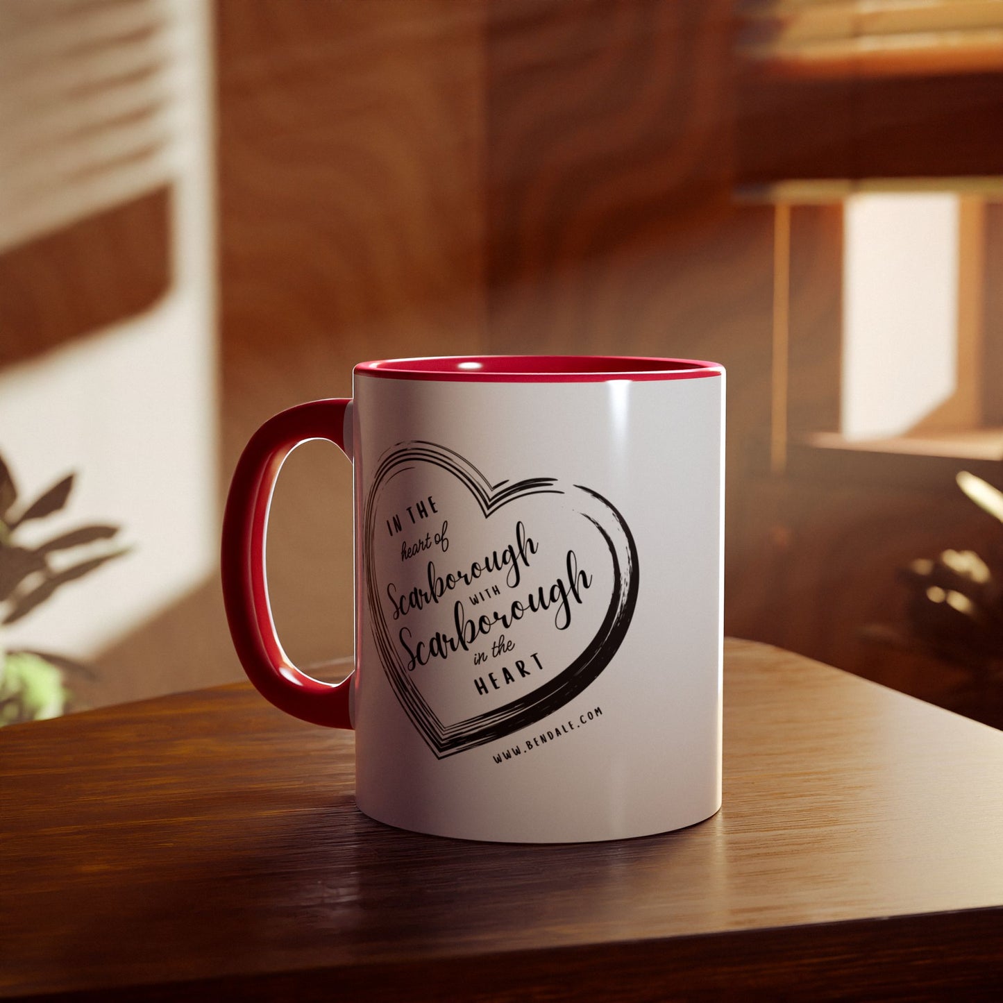 In the Heart of Scarborough - Accent Mugs, 11oz