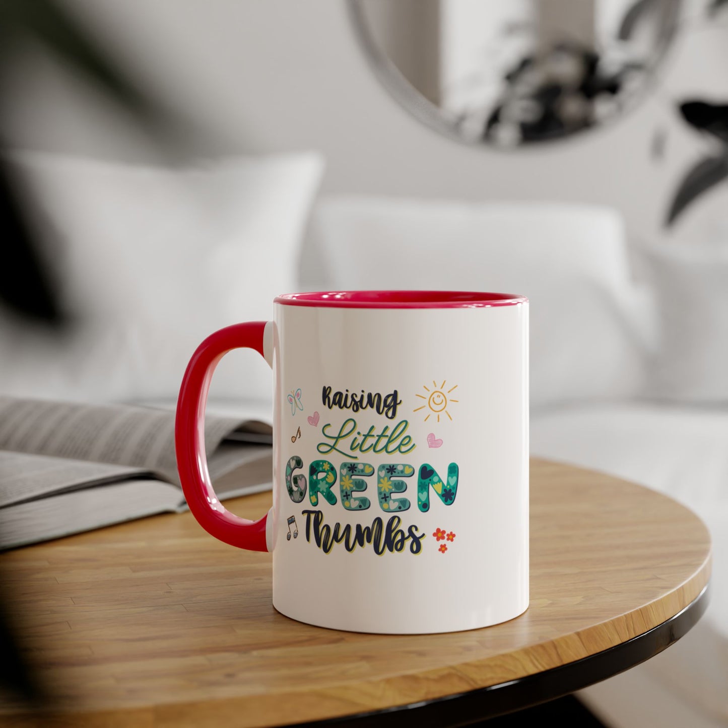 Raising Little Green Thumbs - Accent Mugs, 11oz