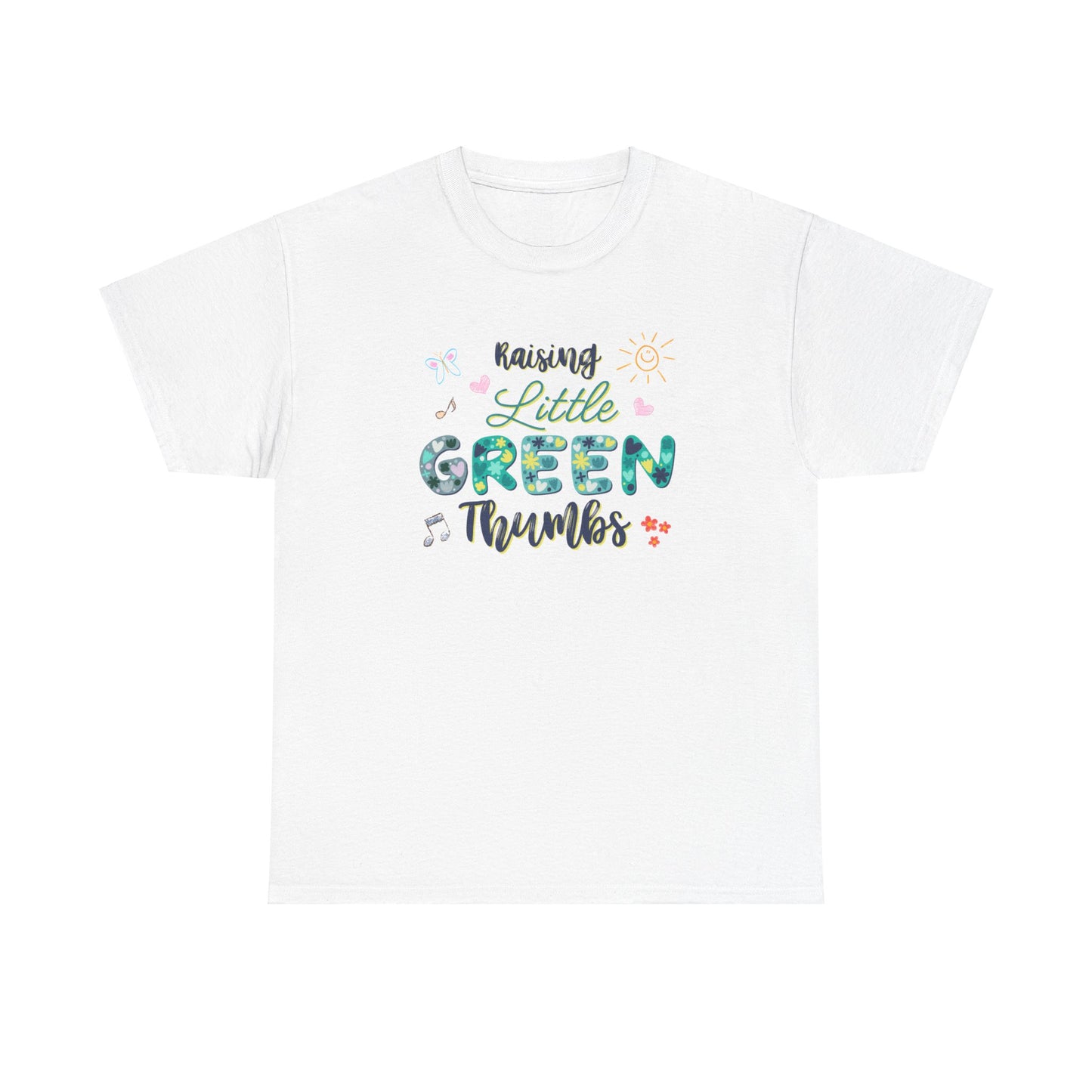 Raising Little Green Thumbs - Unisex Heavy Cotton Tee (Canadian Printer)