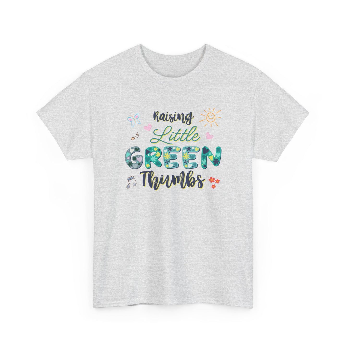 Raising Little Green Thumbs - Unisex Heavy Cotton Tee (Canadian Printer)