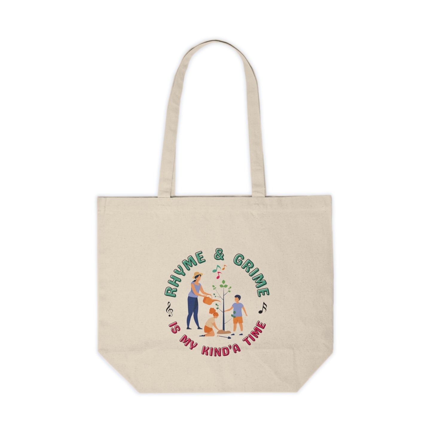 Rhyme and Grime is My Kind'a Time - Canvas Shopping Tote (Canada Printer)