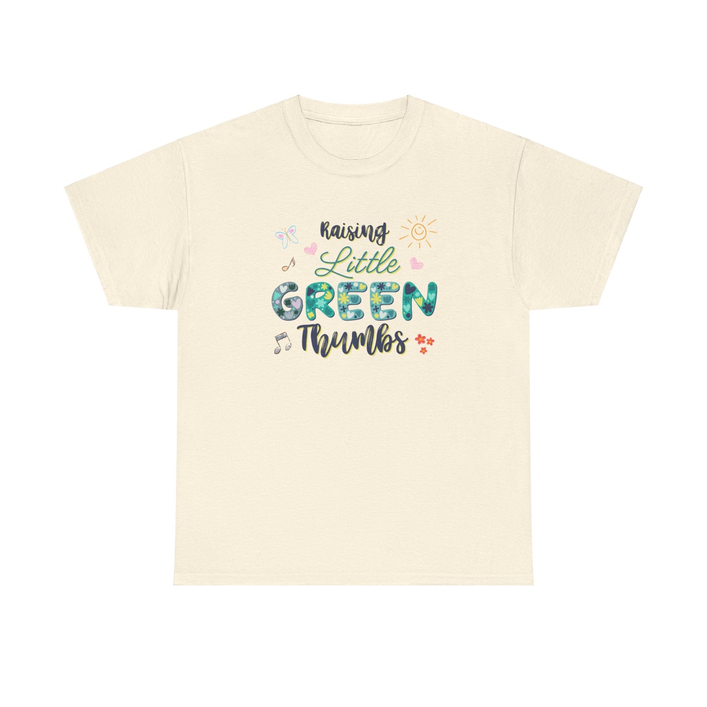 Raising Little Green Thumbs - Unisex Heavy Cotton Tee (Canadian Printer)