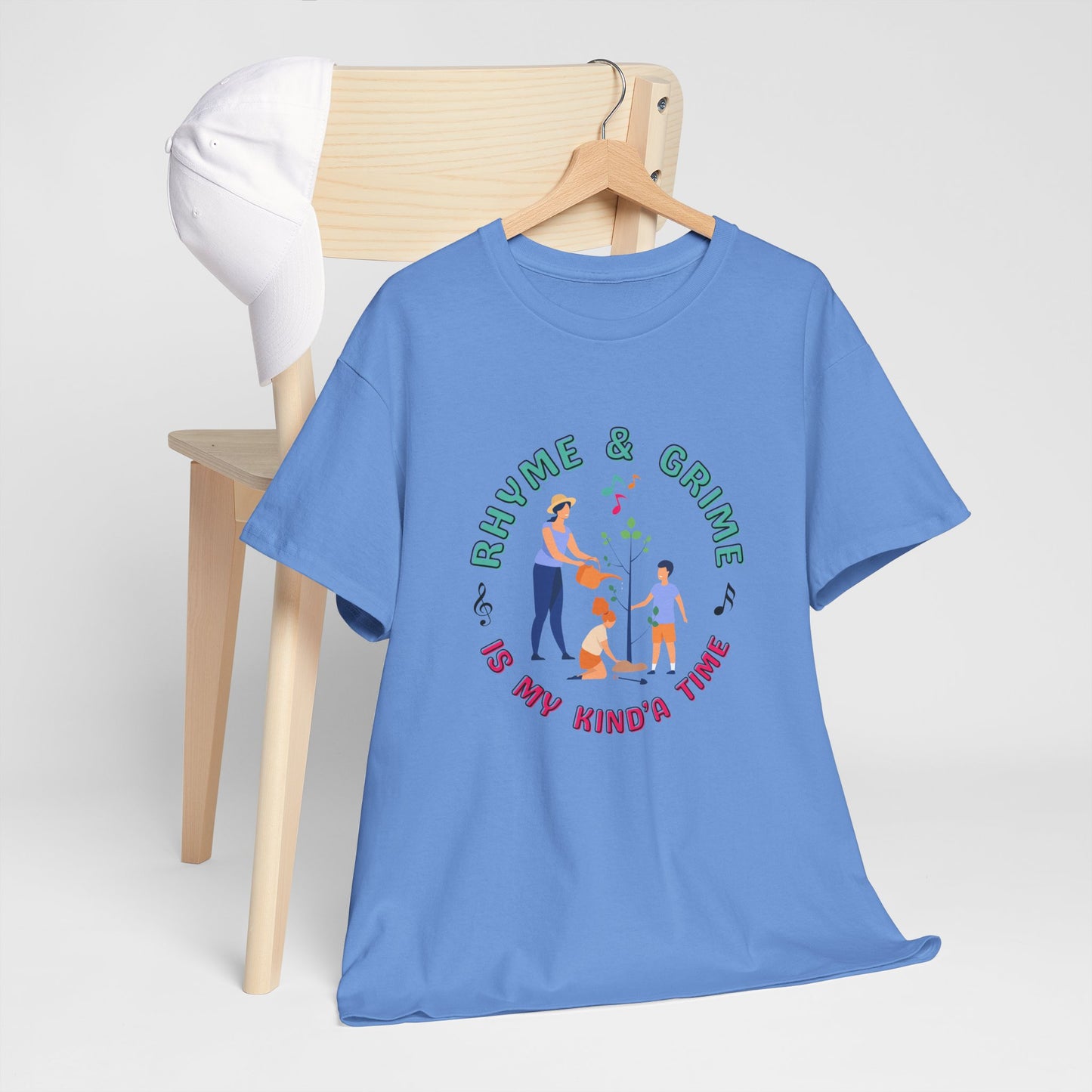 Rhyme and Grime is My Kind'a Time - Unisex Heavy Cotton Tee (Canada Printer)