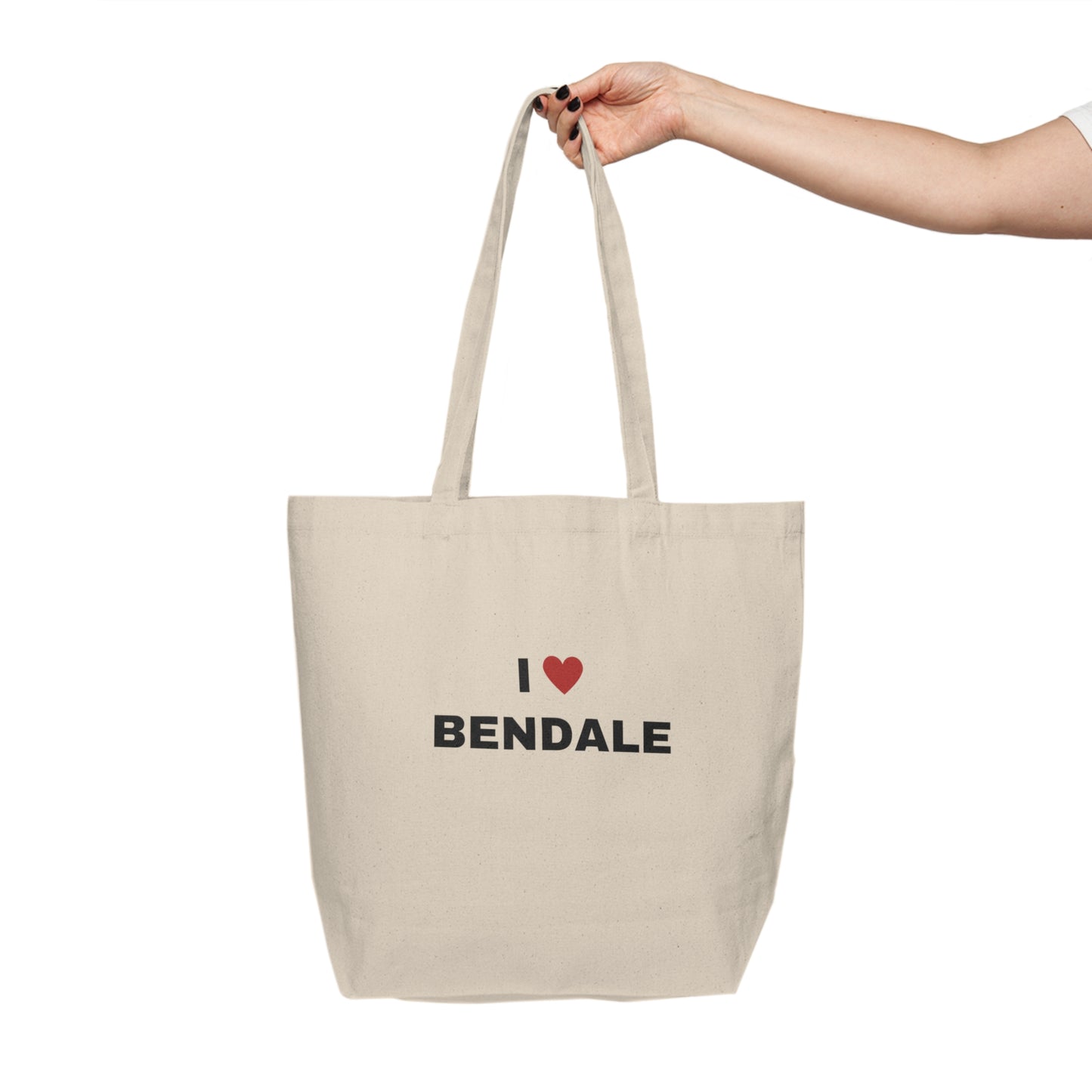 I Love Bendale - Canvas Shopping Tote