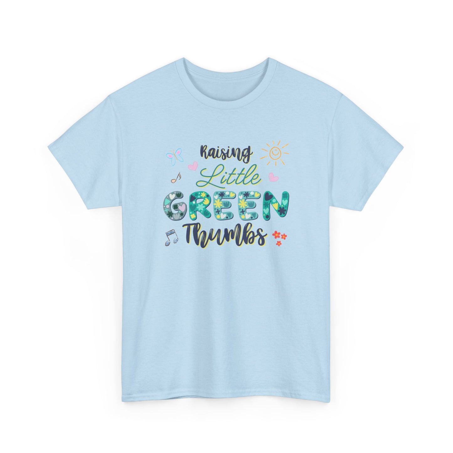 Raising Little Green Thumbs - Unisex Heavy Cotton Tee (Canadian Printer)