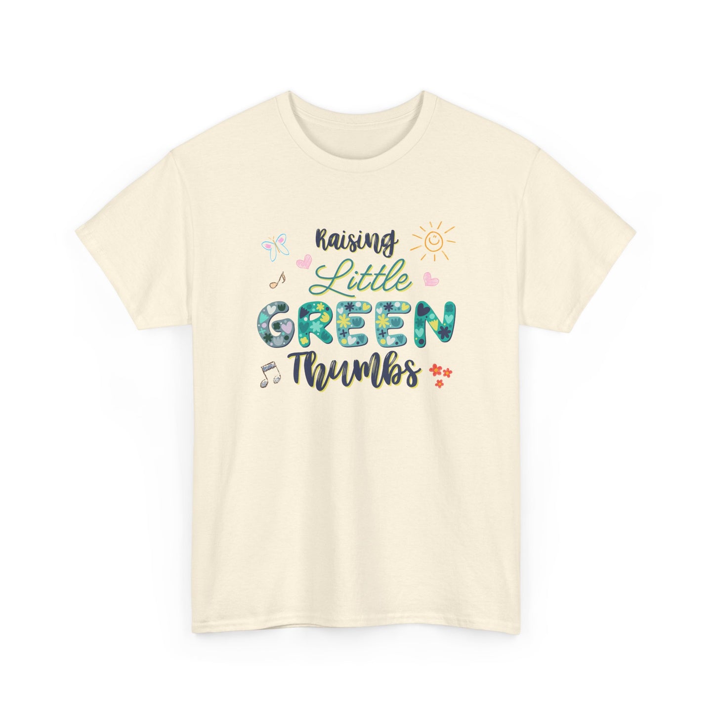 Raising Little Green Thumbs - Unisex Heavy Cotton Tee (Canadian Printer)