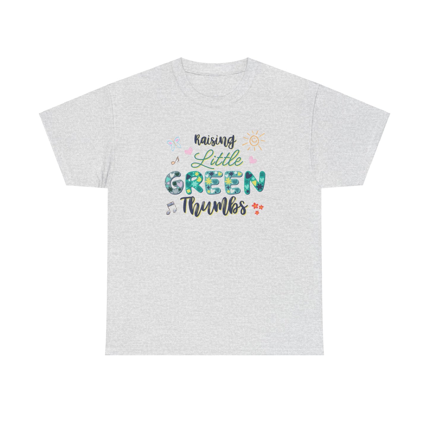 Raising Little Green Thumbs - Unisex Heavy Cotton Tee (Canadian Printer)