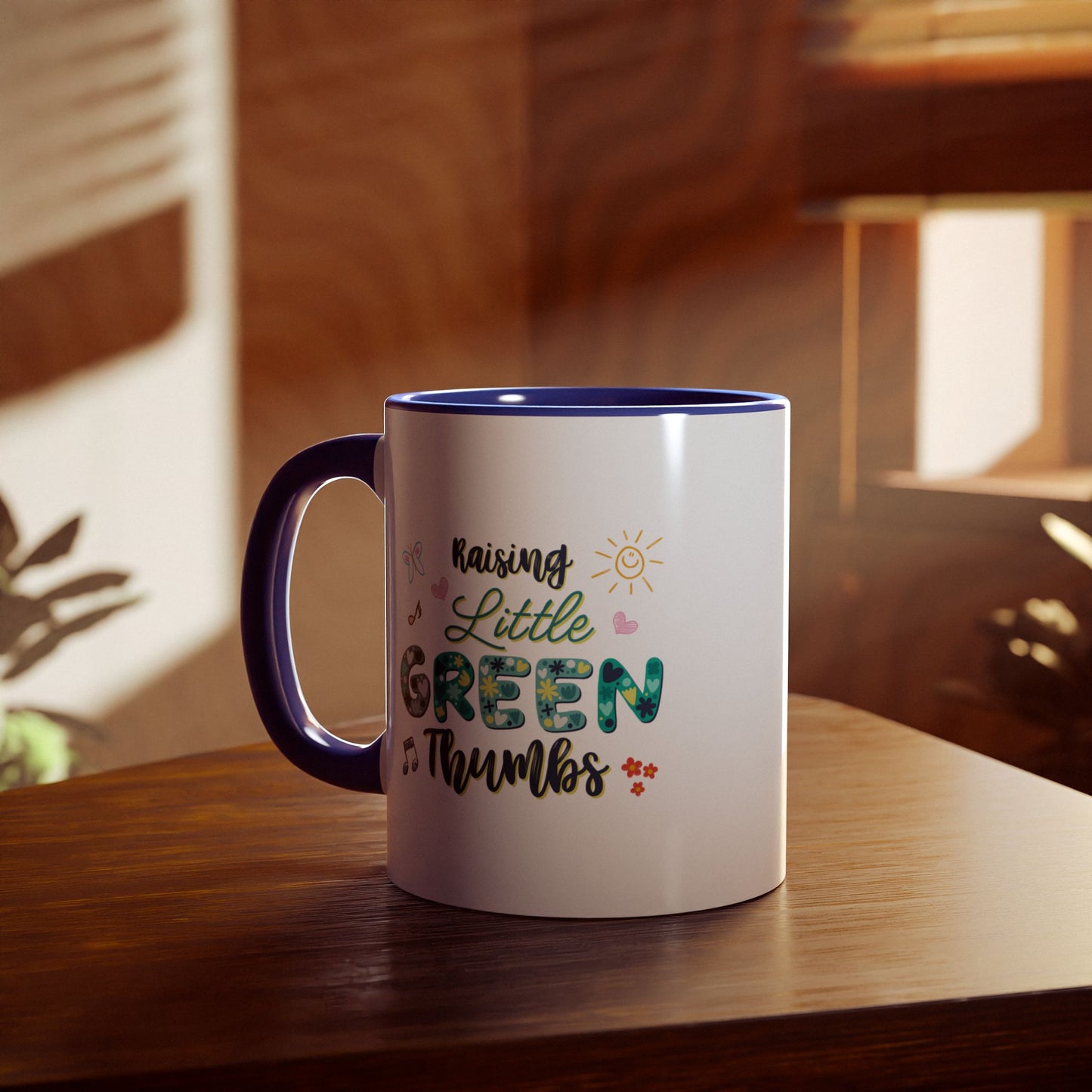Raising Little Green Thumbs - Accent Mugs, 11oz