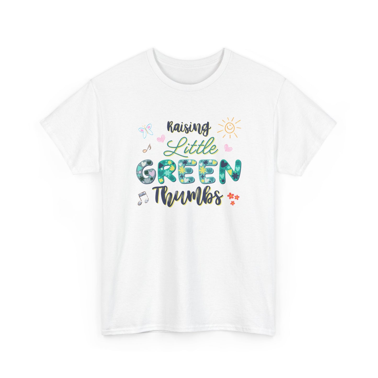 Raising Little Green Thumbs - Unisex Heavy Cotton Tee (Canadian Printer)