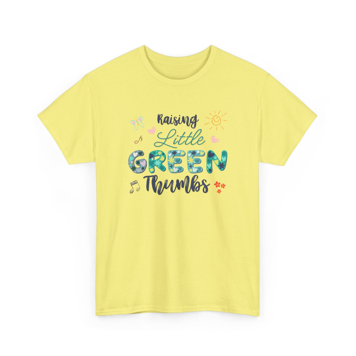 Raising Little Green Thumbs - Unisex Heavy Cotton Tee (Canadian Printer)