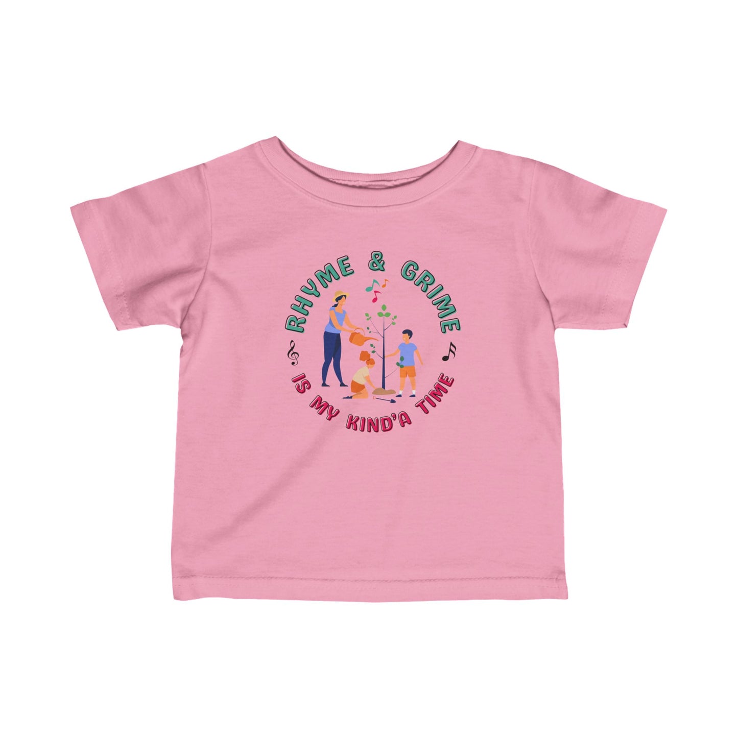 Rhyme and Grime is My Kind'a Time - Nature - Infant Fine Jersey Tee